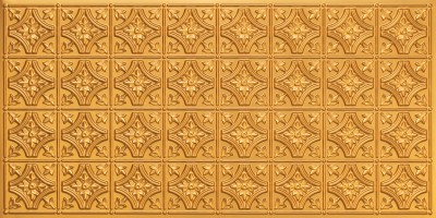 Gold - Glue Up - Decorative Ceiling Tile