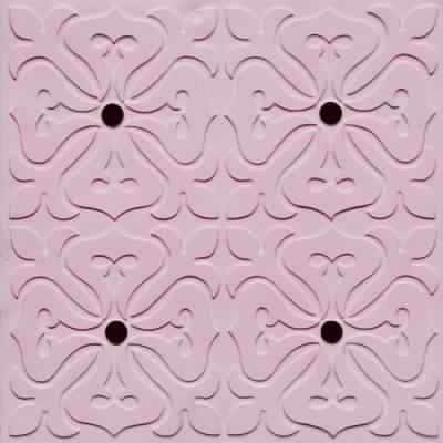 Pink Pearl - Glue Up - Decorative Ceiling Tile