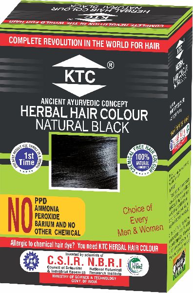 KTC Herbal Hair Colour, Shelf Life : 18 MONTHS