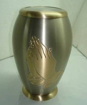 AHMAD EXPORTS Metal Brass Cremation Urn, Style : European Style