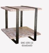 Wood End Table, Size : 60Wx60X60H