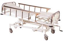 Iron hospital bed, Size : 210 (L) x 90 (W) x 60-80 (H)