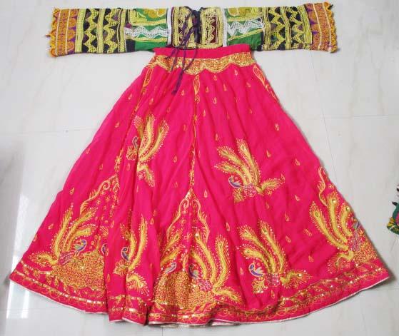 ethnic vintage banjara fabric dress
