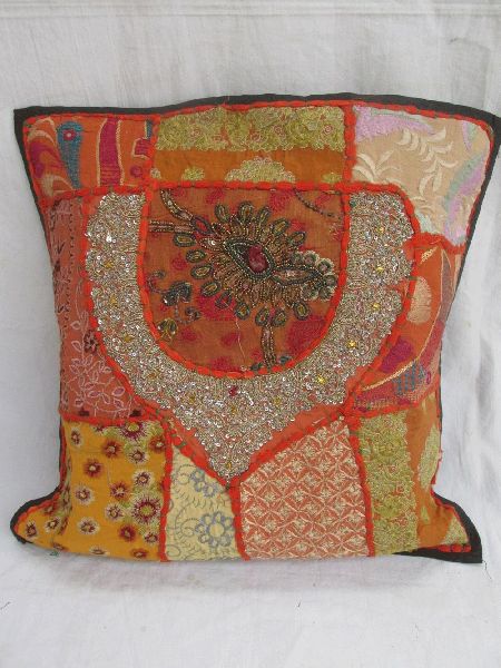 Vintage Beads Cushion Cover