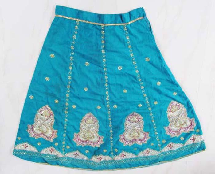 vintage style indo western skirts