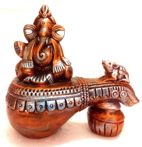 Multicolors Handcrafted Terracotta Home Decor Ganesha Statue At Best Inr 140 Piece In Kolkata West Bengal From Karu Kraft Id 4648283 - Ganesh Statue For Home Decoration