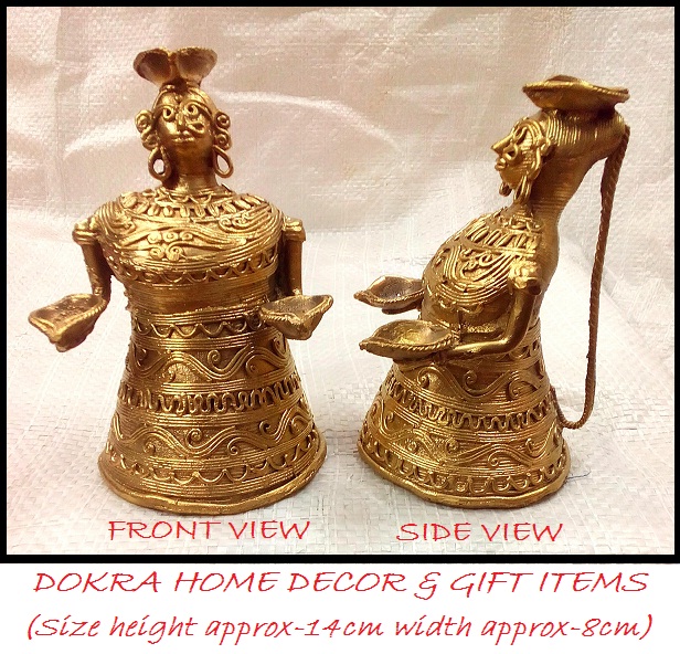 Making DOKRA home Decor Tribal Art tradition is a proud heritage