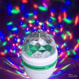 BALL LED BULB PARTY LIGHT DISCO EFFECT FULL COLOR ROTATING BULB