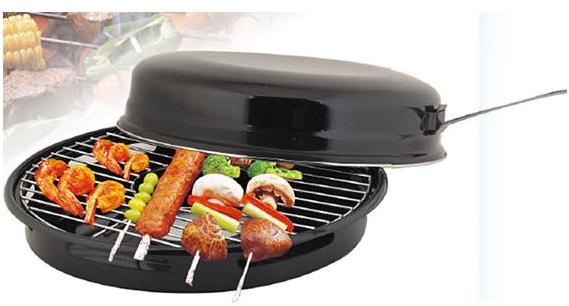 KAWACHI ENAMEL NON STICK EXCELLENT ENAMEL COATING BBQ GAS GRILL PAN