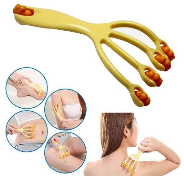 MINI HANDHELD PORTABLE FOUR CLAW TYPE MASSAGER ROLLER