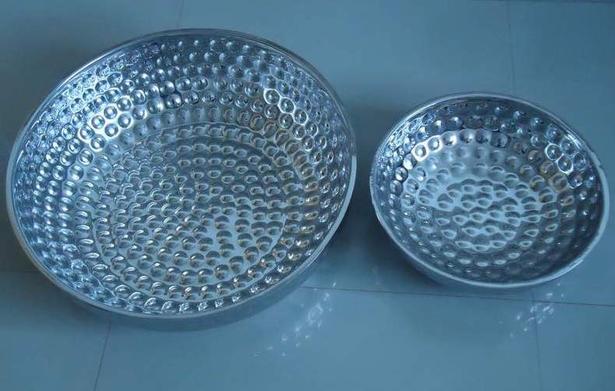 Double Wall Stainless Steel Bowl Classic Hammered