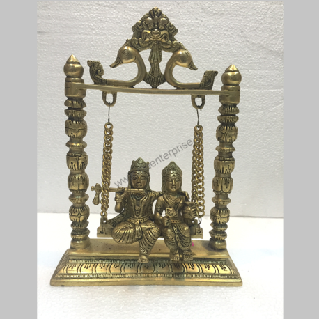 Brass Swing of Radha Krishna at Best Price in Ahmedabad | M A Enterprise