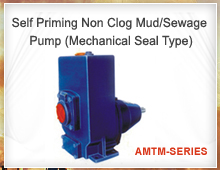 Self Priming Non Clog Mud Pump