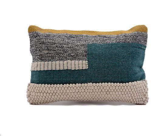 Handmade Textured Soft Pillow Cover, Color : Multi