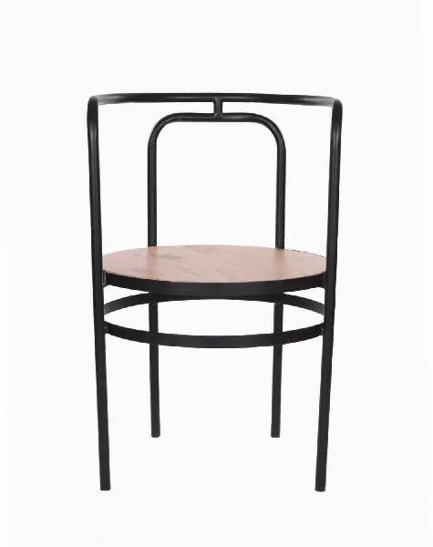 Iron Round Chair, Color : Natural