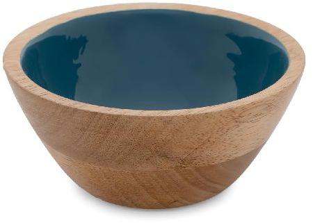 Wooden small size resin bowl