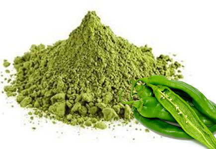 Natural Dehydrated Green Chilli, Packaging Type : Gunny Bags, Jute Bag, Pp Bag