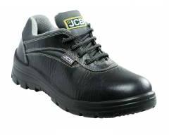 JCB Earthmover Black Safety Shoes, Size : 6