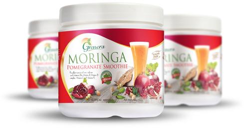 Moringa Pomegranate Smoothie