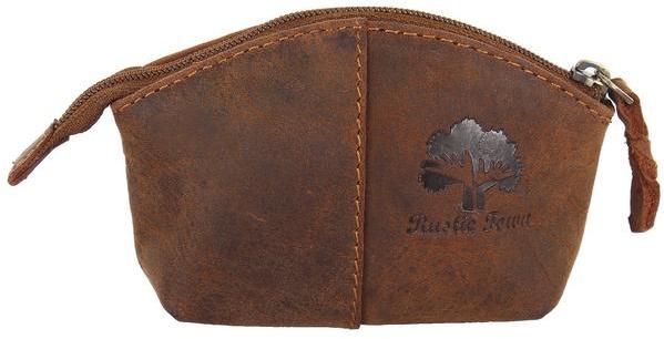 Coin Purse Leather Pouch for Women, Color : `Brown