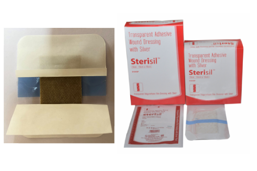 transparent-adhesive-wound-dressing-with-silver-pad-at-best-price-in