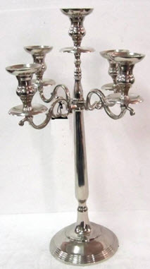 Aluminum Candelabra