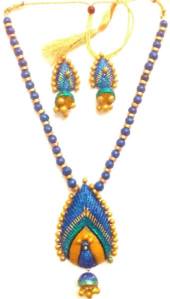 Handcrafted Terracotta Necklace Sets could be worn for any age