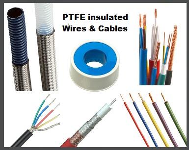 PTFE insulated Wires AND cables