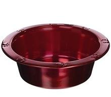 RED PET BOWL STAINLESS STEEL