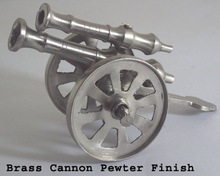 Brass Decorative Cannon, Technique : Casting
