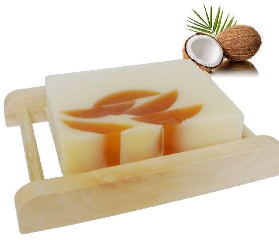 Square cold process soap, for Bathing, Form : Solid