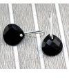 Heart Black Onyx Ear Drop Earring Jewelry