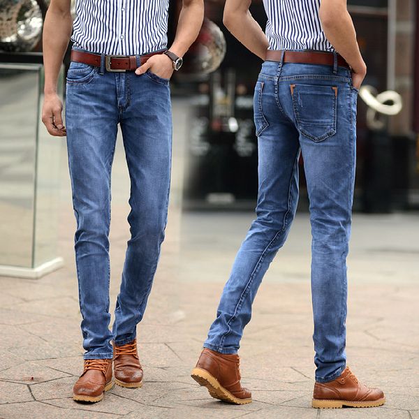 Plain Slim Fit Denim Jeans, Feature : Comfortable, Easily Washable, Impeccable Finish, Skin Friendly