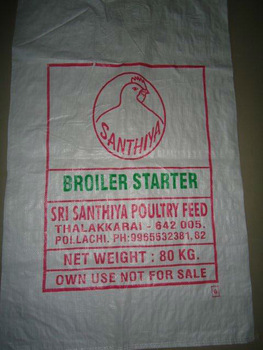 PP Woven Bag for packing poultry feed