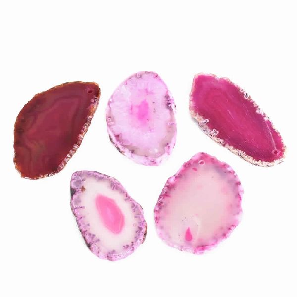 Pink Onex Agate slice