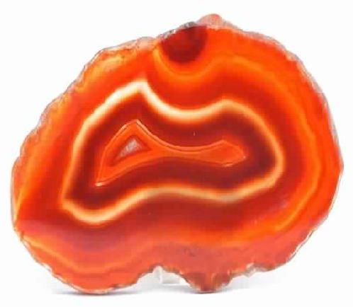 Red Carnelia Slice Stone