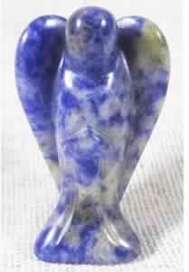 Sodalite Agate Angels, Color : Blue