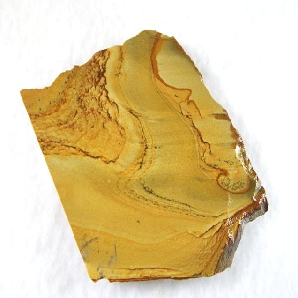 Yellow Jasper stone Slab Slice
