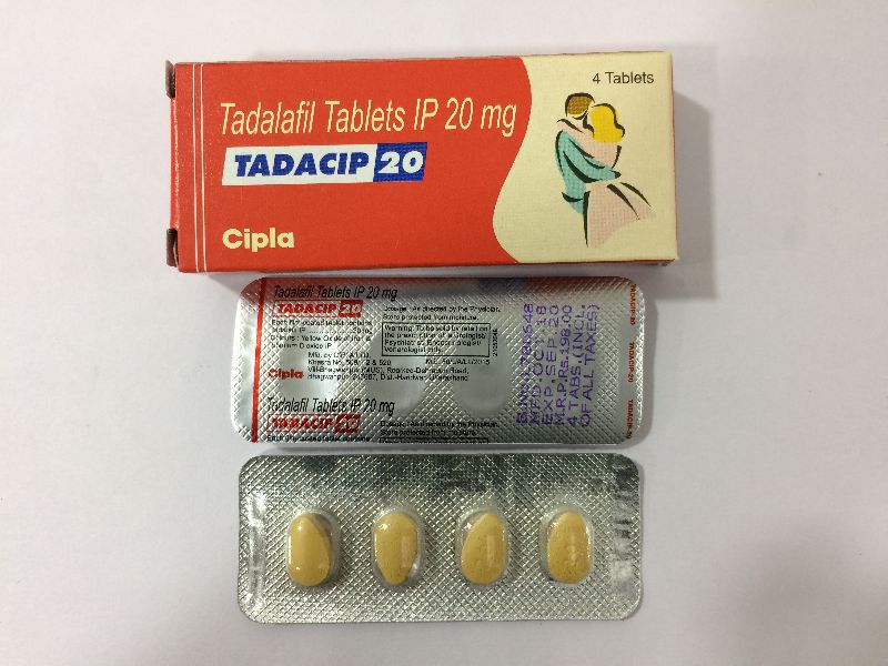 Tadacip-20mg Tablets