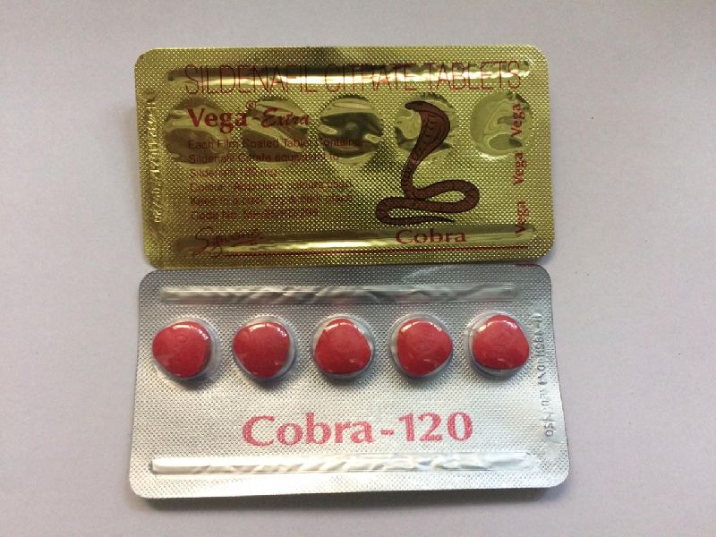 Vega Extra Cobra (R) 120mg Tablets
