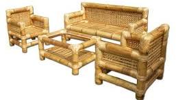 Boober Non Polished Bamboo Sofa, for Home, Hotel, Feature : Attractive Designs, Good Quality