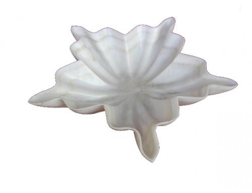 Marble White Bowl Star Shaped