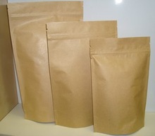 Stand Up Kraft Paper Food Bag