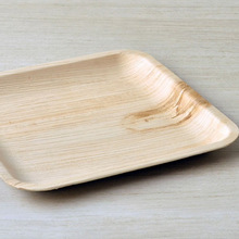 Wood Dinnerware Palm Leaf Plates