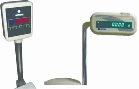 AUXILARY DISPLAY ATTACHED TO THE BALANCE ON THE POLE