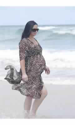 Maternity Beach Kaftan