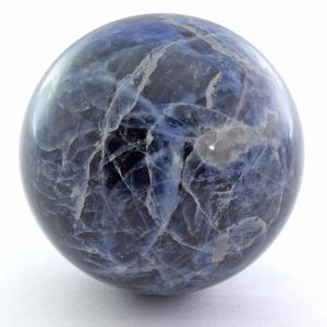 Sodalite Ball, Color : Blue, white