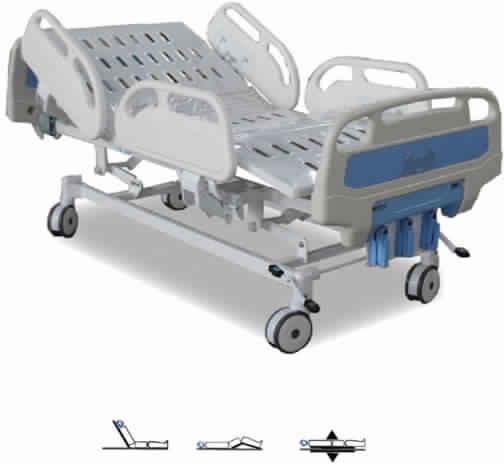 THREE-FUNCTION ICU MANUAL BED