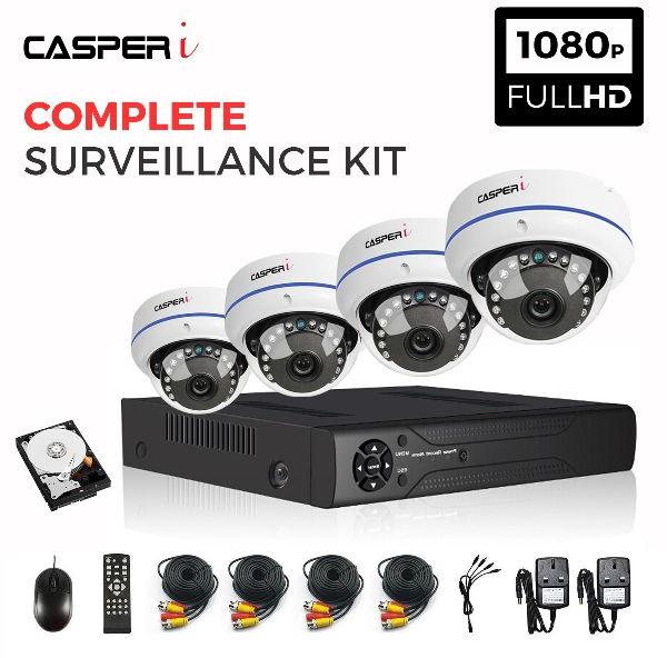 4CH CCTV Camera System Surveillance Kit