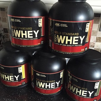 Gold Standard Sports Supplement ON Whey whey Protein